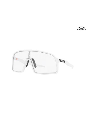 Oakley Sutro Matte White con lente Clear to Black Photochromic